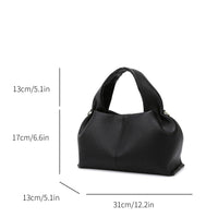 Soft Leather Cloud Shoulder Bag