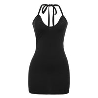 Sleeveless V-Neck Bodycon Dress